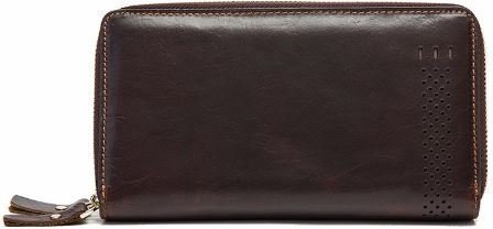 Вместительный мужской кожаный клатч на два отделения  VINTAGE STYLE (14908) modnotak фото №1