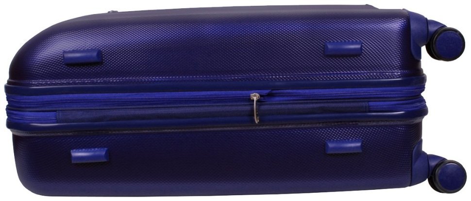 Синий чемодан Galaxy среднего размера на 66-78 л. из поликарбоната Vip Collection 102689 modnotak фото №6