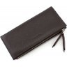 Довгий шкіряний гаманець з кишенями на блискавці Tony Bellucci (10537) - 3