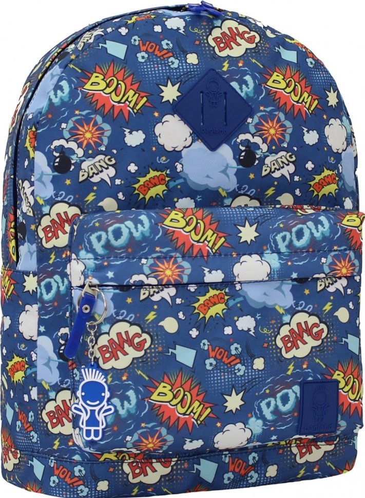Разноцветный текстильный рюкзак для подростков из текстиля Bagland (52989)