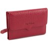 Жіночий гаманець червоного кольору з італійської шкіри Tony Bellucci (10596) - 1