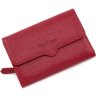 Жіночий гаманець червоного кольору з італійської шкіри Tony Bellucci (10596) - 5