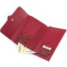 Женский кошелек красного цвета из итальянской кожи Tony Bellucci (10596) - 7