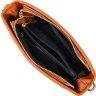 Невелика руда сумка-кроссбоді на плече з натуральної шкіри Vintage (2422139) - 4
