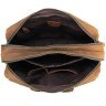 Коричневый мужской портфель из матовой кожи в ретро стиле Tiding Bag (15831) фото №4 Коричневый мужской портфель из матовой кожи в ретро стиле Tiding Bag (15831) modnotak фото - 4