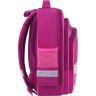 Школьный рюкзак для девочек из текстиля в малиновом цвете Bagland (53689) - 2