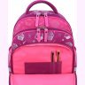 Школьный рюкзак для девочек из текстиля в малиновом цвете Bagland (53689) - 5