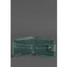 Зелене портмоне з натуральної шкіри в стилі вінтаж BlankNote (12569) - 4