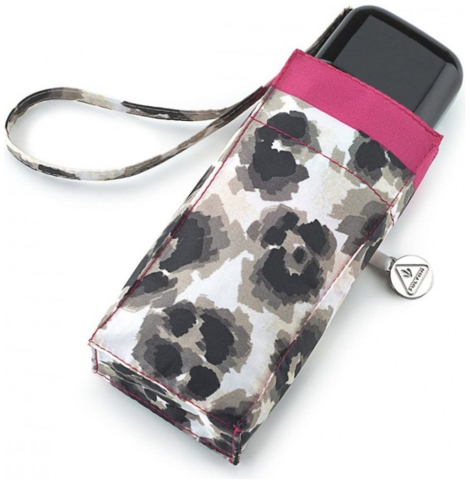 Мини-зонт женский L501-039359 Tiny-2 Leopard Border (Разноцветный с принтом леопардовой полосы, механика) 94289 modnotak фото №4
