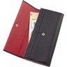 Різнобарвний гаманець з натуральної шкіри з двома відділами Tony Bellucci (10815) - 2