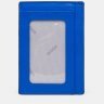 Женский кожаный кардхолдер с RFID защитой и прозрачным окошком для ID документа Yoshi 94389 синего цвета фото №2 Женский кожаный кардхолдер с RFID защитой и прозрачным окошком для ID документа Yoshi 94389 синего цвета modnotak фото - 2