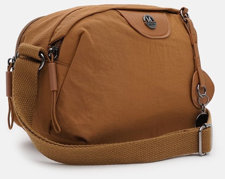 Текстильная кроссбоди сумка через плечо для женщин Monsen 104489 коричневого цвета фото №2 Текстильная кроссбоди сумка через плечо для женщин Monsen 104489 коричневого цвета modnotak фото №2