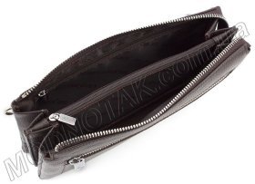 Вместительная мужская барсетка на молнии (Турция) KARYA (18428)