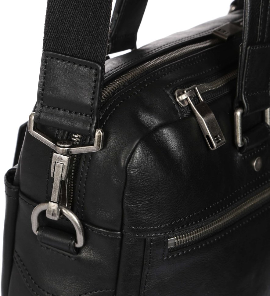 Деловая мужская кожаная сумка премиального качества Blamont P5912071