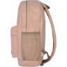 Текстильный рюкзак пудрового цвета на молнии Bagland (55689) - 2