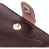 Класичне чоловіче портмоне коричневого кольору з натуральної гладкої шкіри Shvigel (2416506) - 3