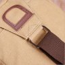 Текстильна чоловіча сумка через плече пісочного кольору Vintage 2422194 - 9