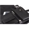 Повседневная мужская сумка-мессенджер из высококачественной кожи черного цвета Visconti Tess 68889 - 2