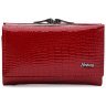 Горизонтальный лаковый кошелек из кожи для женщин Ricco Grande 108989 красный modnotak фото - 1
