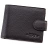 Мужское черное портмоне с окошком для документов H.T Leather (16755) - 1
