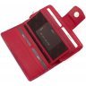 Червоний жіночий гаманець великого розміру на два автономних відділа KARYA (15590) - 6