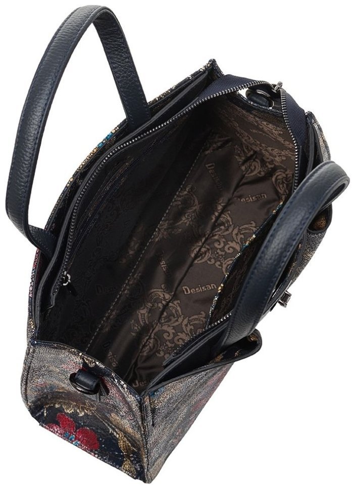 Вместительная кожаная женская сумка Desisan 81290 modnotak фото №6