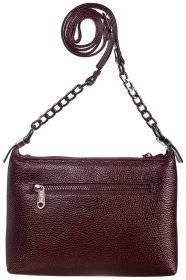 Вместительная женская сумка из натуральной фактурной кожи Desisan 81390