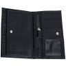 Портмоне органайзер зі шкіри флотар Vip Collection 102490 (чорний колір) modnotak фото - 3