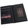 Портмоне органайзер зі шкіри флотар Vip Collection 102490 (чорний колір) modnotak фото - 5