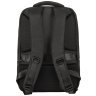 Современный рюкзак из экологиного нейлона с отделением для ноутбука до 15" Tucano Lunar черного цвета 103490 modnotak фото - 5