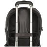 Современный рюкзак из экологиного нейлона с отделением для ноутбука до 15" Tucano Lunar черного цвета 103490 modnotak фото - 9