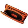Оригинальный яркий женский кошелек из плетенной кожи оранжевого цвета Ashwood D81 94090 фото №6 Оригинальный яркий женский кошелек из плетенной кожи оранжевого цвета Ashwood D81 94090 modnotak фото - 6