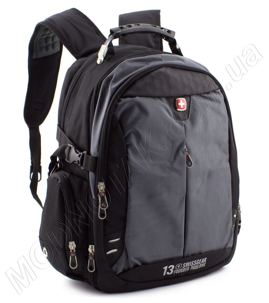 Спортивний фірмовий рюкзак з розширювачем SWISSGEAR (2170-2)