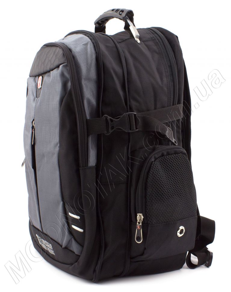 Спортивний фірмовий рюкзак з розширювачем SWISSGEAR (2170-2)