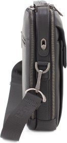 Кожаная мужская сумка с ручкой на два отделения H.T. Leather (64290)