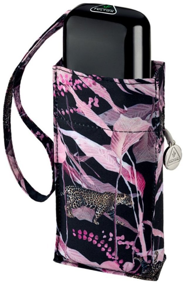 Мини-зонт женский Fulton L501-041093 Tiny-2 OTT Leopard (Черный с принтом леопарда в цветах, механика) 94290 фото №8 Мини-зонт женский Fulton L501-041093 Tiny-2 OTT Leopard (Черный с принтом леопарда в цветах, механика) 94290 modnotak фото №8