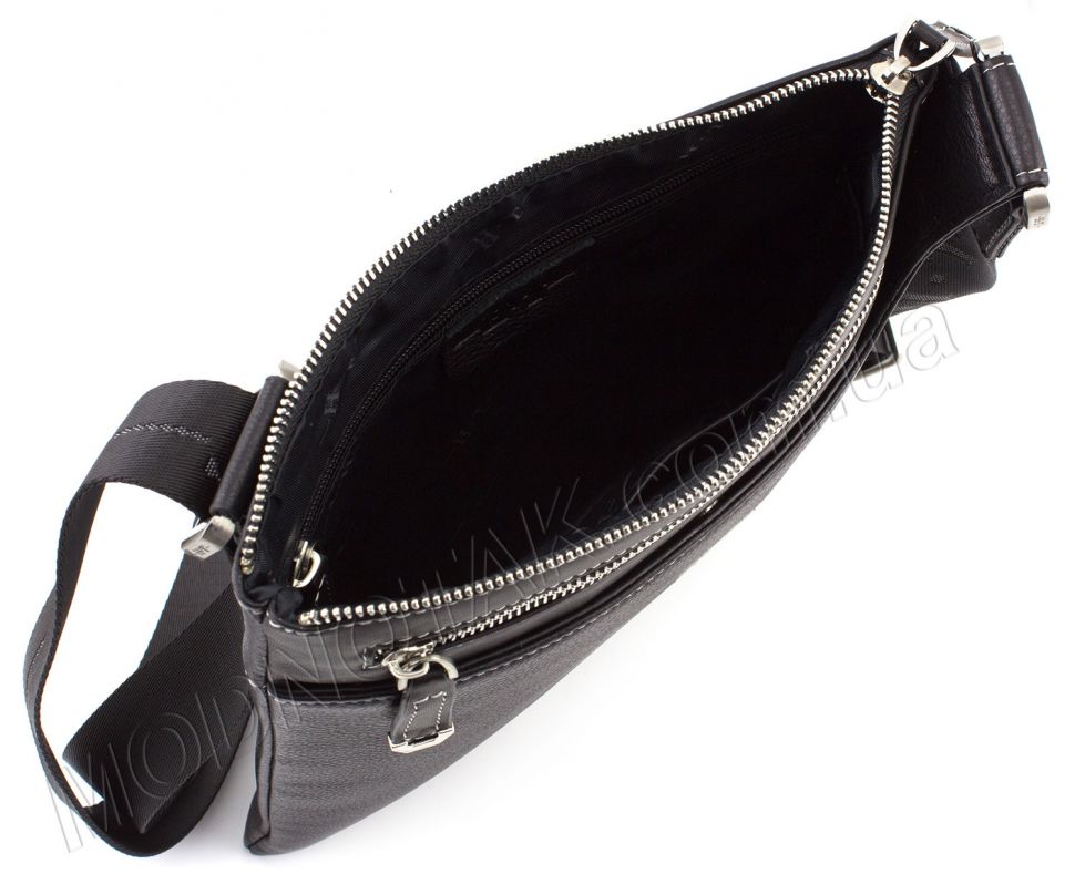 Молодіжна шкіряна сумка через плече H.T Leather (11506)