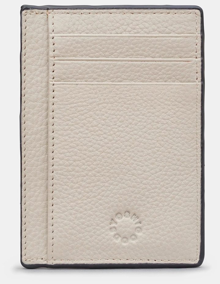 Женский кардхолдер из фактурной кожи с окошком для ID документа и RFID защитой Yoshi 94390 серого цвета modnotak фото №1