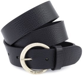 Жіночий шкіряний ремінь із круглою пряжкою Gherardini 40810 (Італія)