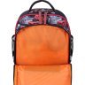 Шкільний текстильний рюкзак для хлопчиків з принтом автомобіля Bagland (55390) - 6