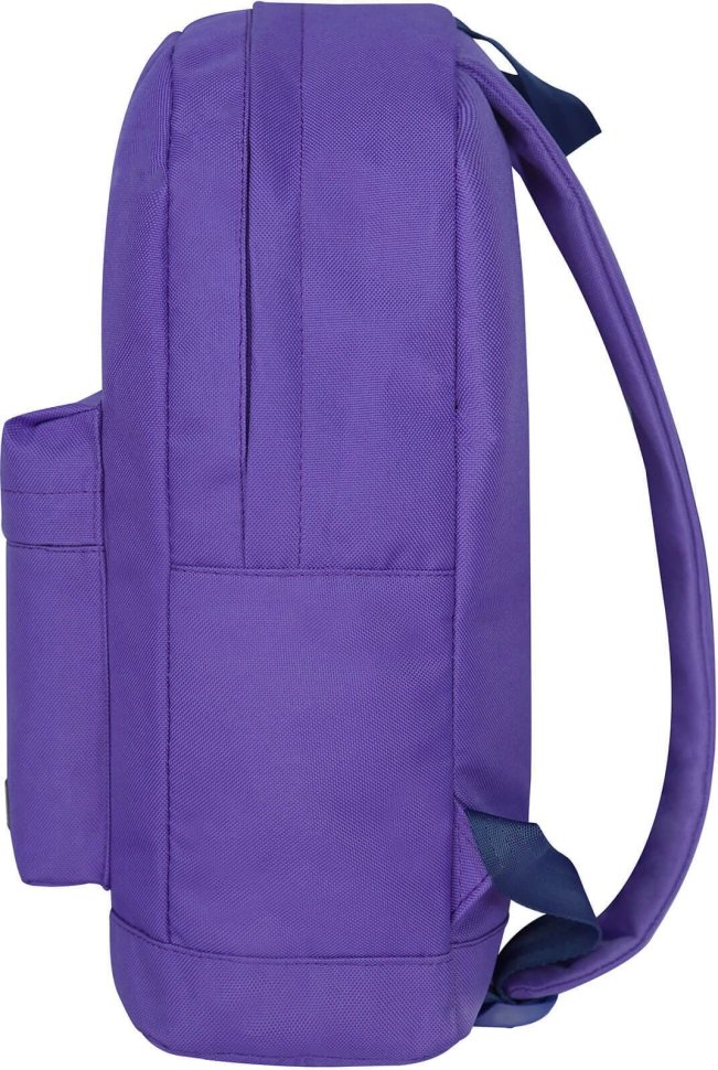 Фіолетовий рюкзак з текстилю під формат А4 - Bagland (55690)