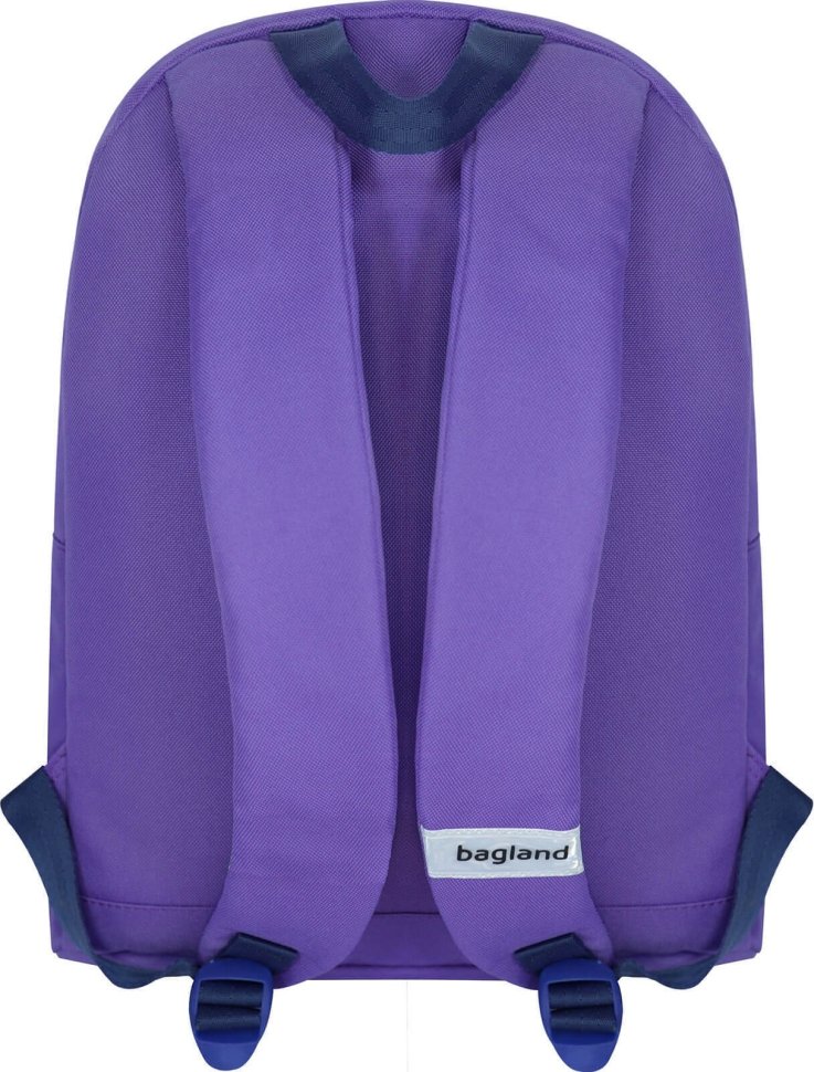 Фіолетовий рюкзак з текстилю під формат А4 - Bagland (55690)