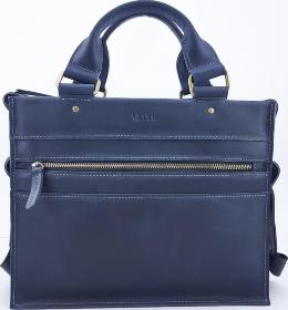 Презентабельная мужская сумка из матовой кожи Крейзи с ручками VATTO (11732)