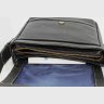Чорна чоловіча сумка планшет з фактурної шкіри з клапаном VATTO (11931) - 3