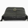 Черная мужская сумка планшет из фактурной кожи с клапаном  VATTO (11931) - 6
