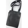 Мужская сумка черного цвета из гладкой кожи VATTO (12131) - 1