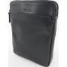 Мужская сумка черного цвета из гладкой кожи VATTO (12131) - 4
