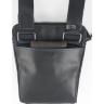 Мужская сумка черного цвета из гладкой кожи VATTO (12131) - 5