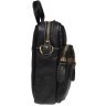 Мужская сумка-барсетка из мягкой кожи с золотистой фурнитурой Keizer (19391) - 4