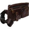 Чоловіча шкіряна сумка пояса коричневого Keizer (57290) - 2